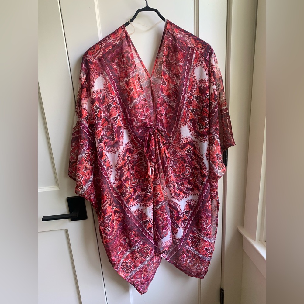 Becca Virtue Swim Coverup & Bathing Suit SET